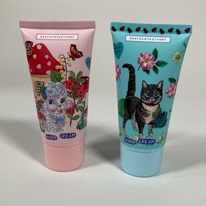 New Nathalie Lete Collectible Forest Folk Two Hand Creams